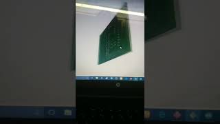 3-D view of PCB layout on DipTrace Software