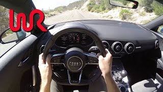 2016 Audi TTS Coupe - WR TV POV Canyon Drive
