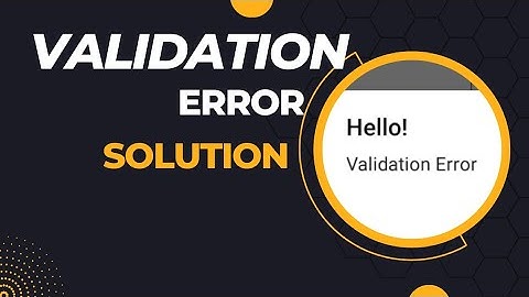 Validation Error Problem Solution || Steadfast Courier || SteadFast