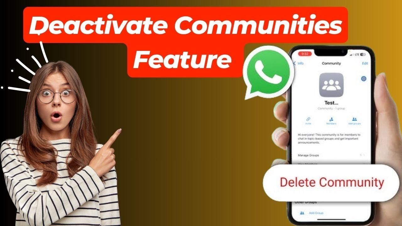 How To Deactivate Communities Feature In WhatsApp Delete Whatsapp