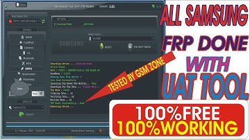 New Samsung Mobile FRP ByPass Just One Click With Uni-Android New Vesion 2021