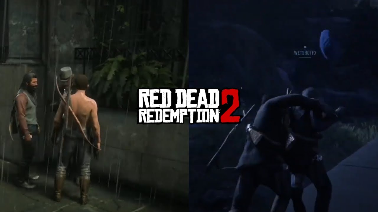 RDR2 The Train Standoff and The NPC Show YouTube