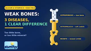 Osteoporosis 🦴 vs Osteomalacia 🦴 vs Rickets 👶 | Made Simple 🧠✨ screenshot 4