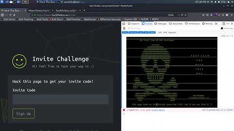 How to get HackTheBox Invite Code