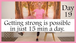 Stronger Legs and Hips | Exercises for Beginners and Seniors | Day 19