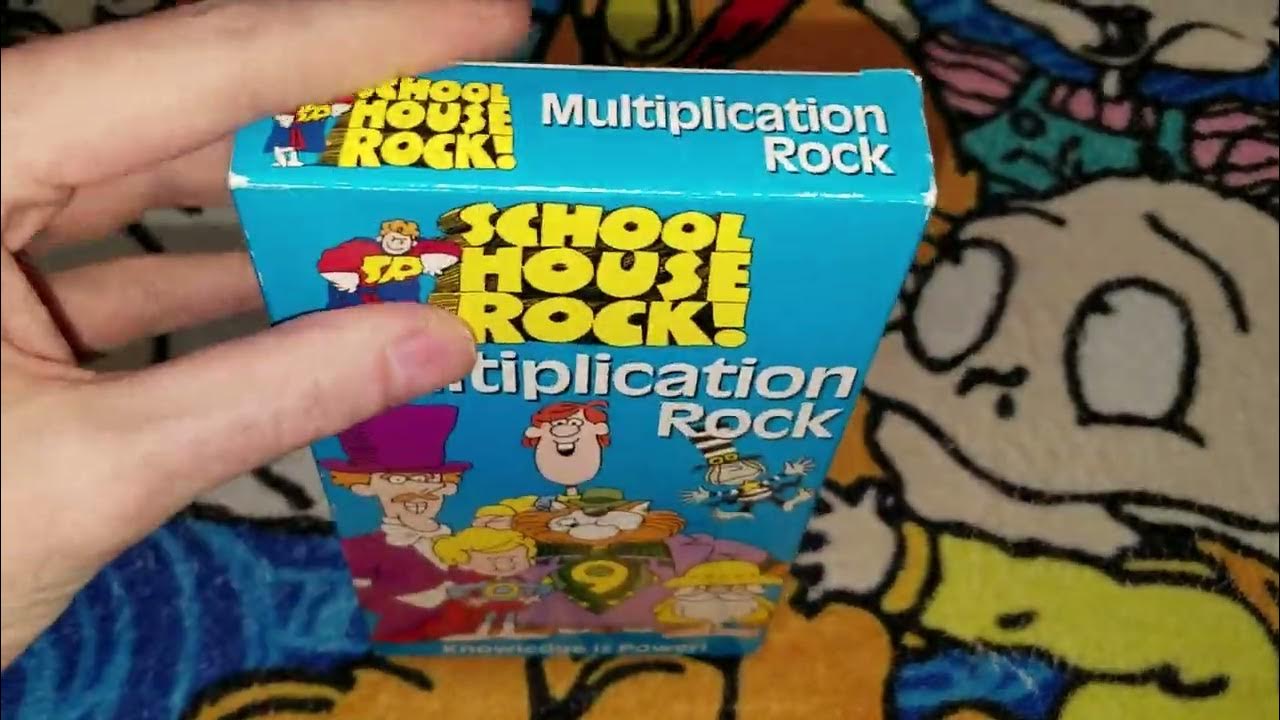 Schoolhouse Rock Multiplication Rock 1995 VHS Review (3rd Copy) YouTube