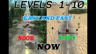 🎮SLINGSHOT STUNT DRIVER ALL LEVELS WORLD 1- 1-10/ FULL EASY TUTORIAL🎮 screenshot 5