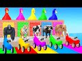 Paint Animals Duck,Tiger,Cow,Lion,Buffalo,Gorilla,Elephant,Dinosaur Fountain Crossing Animal Game Ne