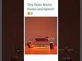 This Solar Motor Floats and Spins?! 😲⚡ | Easy Science Lessons
