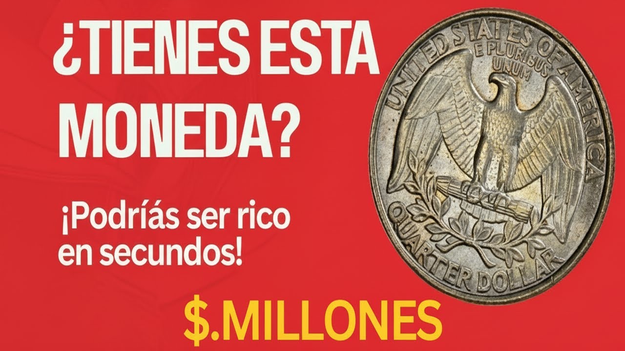 Estos 5 cuartos de dólar de Washington valen más de $400,000 cada uno. ¡Revisa tu cambio AHORA!