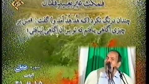 عندما يبدع القارئ الطبيب أحمد نعينع | سورة النمل
