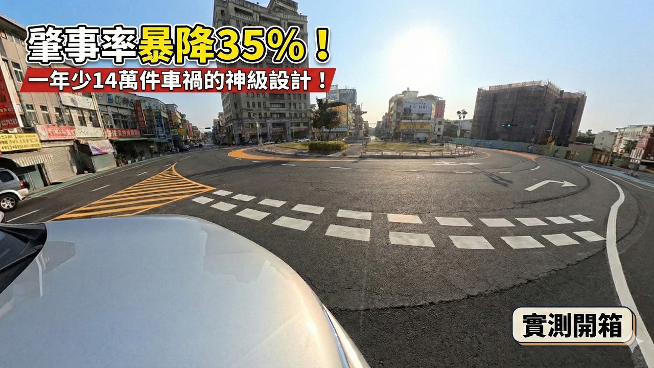 「這樣改」一年少14萬件車禍！？肇事率暴降35%的神級設計！【貓頭鷹交通書】講故事EP.54