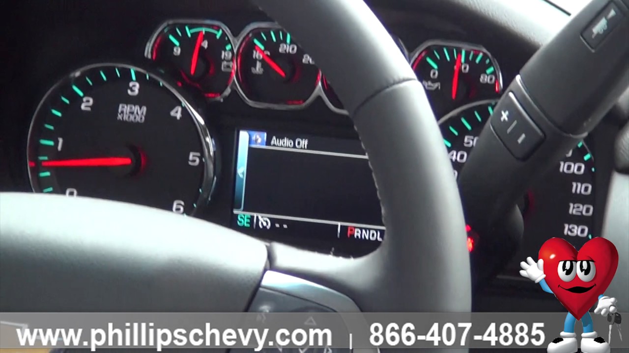 Phillips Chevrolet 2017 Chevy Tahoe Valet Mode Chicago New Car