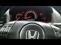 Запуск Honda Accord 7 2.0L зима  -30