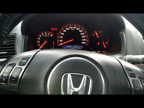 Запуск Honda Accord 7 2.0L зима  -30