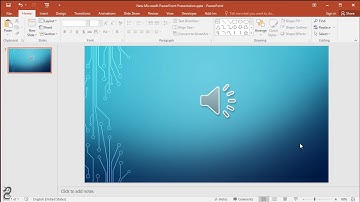 How To Hide The Speaker Icon In Powerpoint