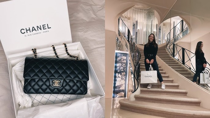MY FIRST CHANEL BAG  SHOP WITH ME & CHANEL UNBOXING 