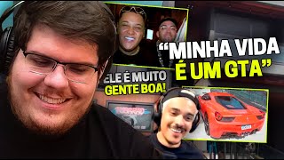 CASIMIRO REAGE: CASA DO RYAN SP COM LUCAS RANGEL - POD ENTRAR ft. Chico Moedas | Cortes do Casimito