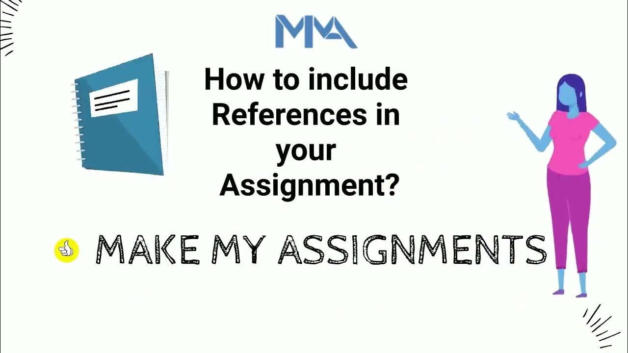 How to include References in your Assignment? - YouTube