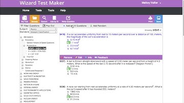 How to use the Exam Editor in WizardTM
