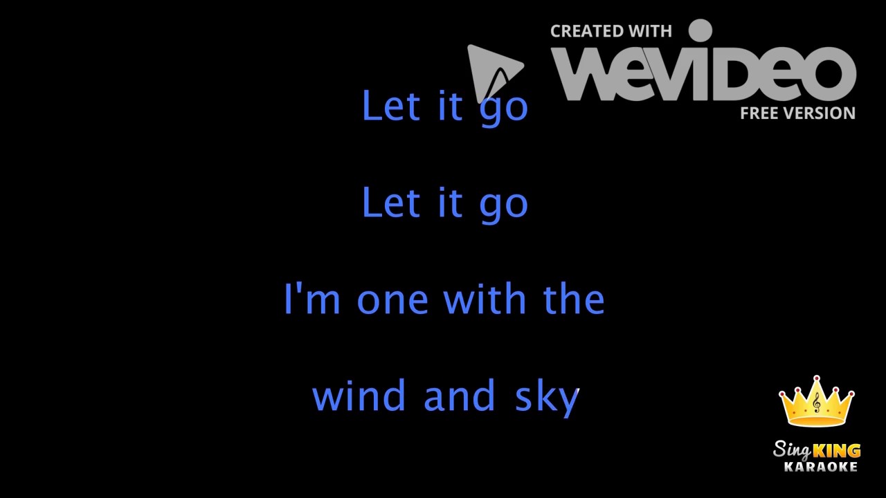 Let it Go (Male Version) - Kaleh25 Karaoke - Frozen