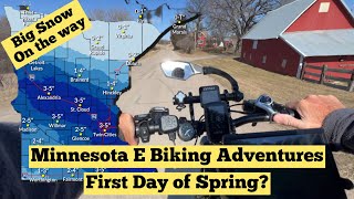 The calm before the snow. Minnesota E Biking Adventures- by Nomadic E Biking Adventures 90 views 1 month ago 31 minutes