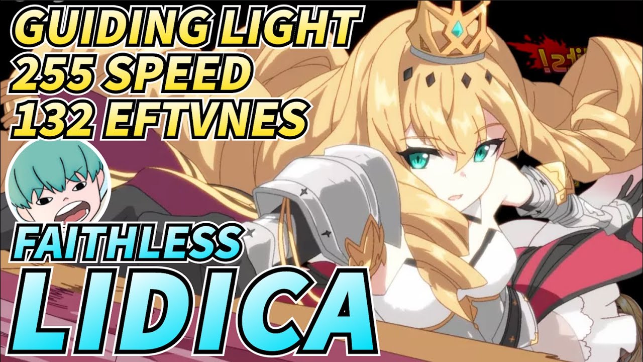 FAITHLESS LIDICA "I'VE BEEN WAITING FOR THIS DAY! MUHAHAHA" - EPIC SEVEN