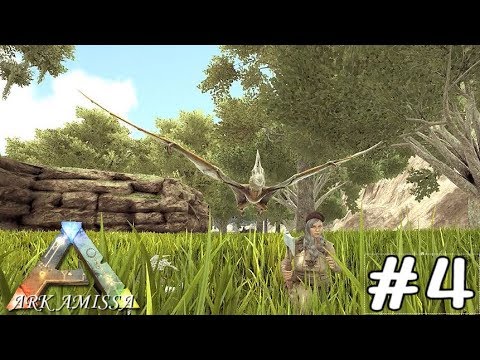 Ark Survival Evolved Amissa Map 4 プテラノドンをテイム Pc版 女性実況 Youtube