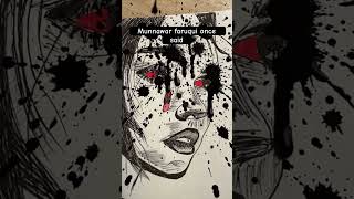 Once Munawar Faruqui Said..,,🥀 #art #sketchful #youtubeshorts #drawing #ytshorts #shorts #explore