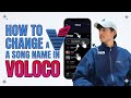 How to Change a Song Name in Voloco (Step-by-Step Tutorial 2026)