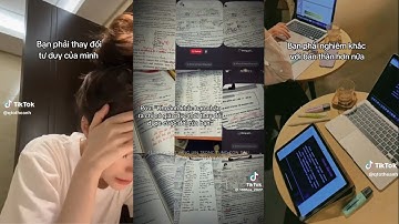 Động Lực Học Tập Tiktok #66 | Bạn Nhất Định Phải Nỗ Lực !!