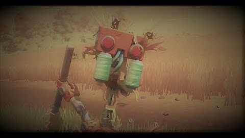 Scrap Mechanic: Fighting Haybots!