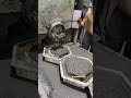 Precast Concrete Casting Process 🏗️ Hexagonal Paver Block Manufacturing