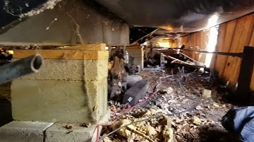 Manufactured Home Leveling With A Water Level