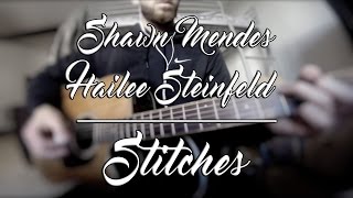 Video thumbnail of "Shawn Mendes & Hailee Steinfeld - Stitches (Acoustic Guitar Cover)"