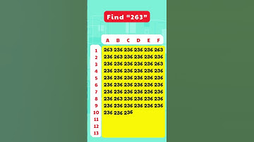 IQ Test Alert! Can You Spot the Inverse Number in These Puzzles? #IQTest #BrainTeasers #shortsfeed