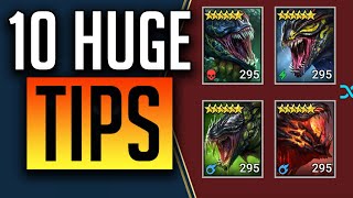 10 MASSIVE TIPS TO BEAT HYDRA! | Raid: Shadow Legends