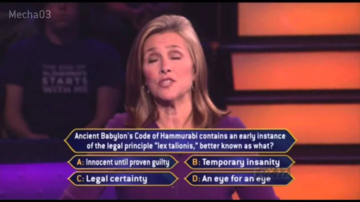 I Did NOT Wink!    Who Wants to be a Millionaire S...