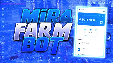 Mir4 Bot | Auto Farmer | No Detect | Multi Accounts | 2022 | Free Download Crypto Game