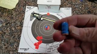 450 Bushmaster NOE 454-338-RF-AD5 Mold .95 Inch Group