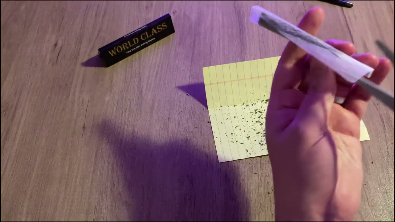 How To Roll A Backroll Joint (AKA Backstrap Joint)