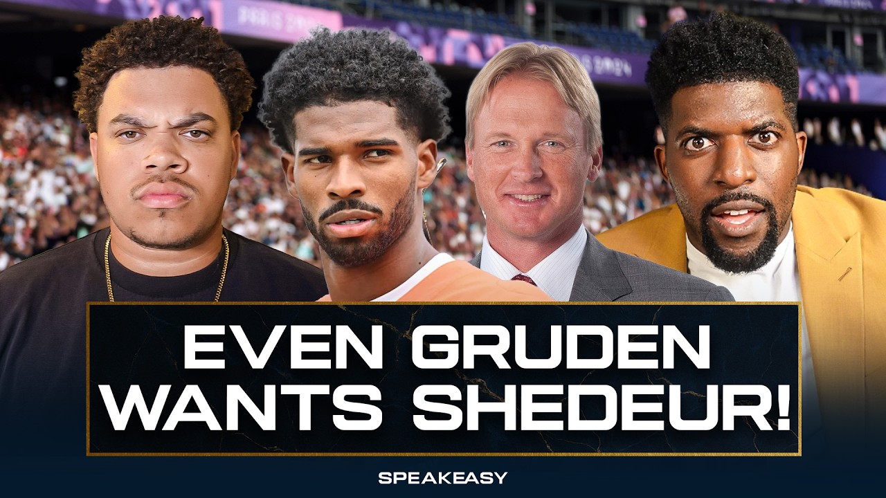 CONFIRMED RACIST Jon Gruden Wants Shedeur Sanders to START?!