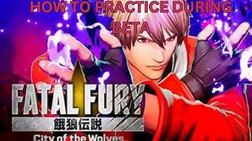 Fatal Fury City of The Wolves Beta - How to practice