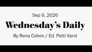 The Washington Post / LA Times Crossword 09/09/2026