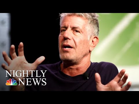 Video: Anthony Bourdain, Celebrity Chef E Travel Show Star, Morto A 61 Anni