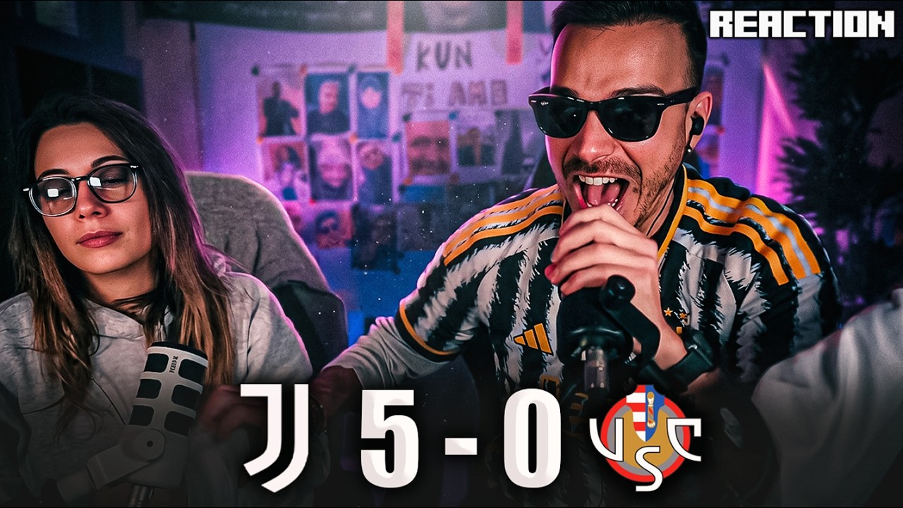 LUCIANO SPALLETTI e il LUCIANESIMO illuminano la Serie A: JUVENTUS CREMONESE 5-0 | Reaction 🔥