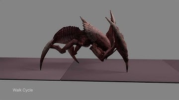 Creature Animation Test - Jan2012 | 720HD
