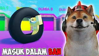 KITA MASUK KE DALAM BAN DAN MENGGELINDING! - Roblox Obby