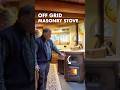 Smart Off-Grid Masonry Stove & Heater #offgrid #shorts #woodstove #masonry #heater