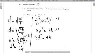 May 2017 Question  2 c ii Further Explanation CSEC Mathematics Past Paper Solution